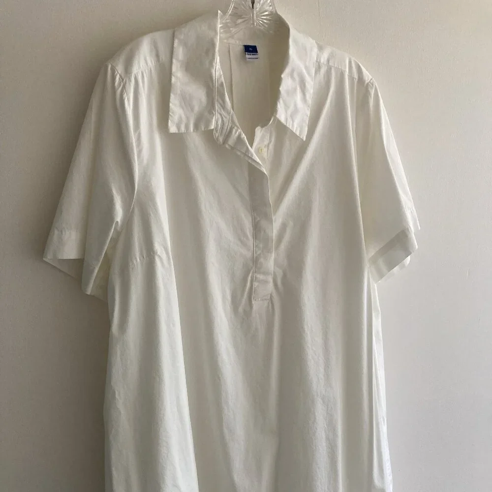 Old Navy White Cotton Dress - Picture 1 of 6